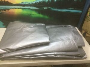 19' x 20' Heavy Duty Silver Tarp 