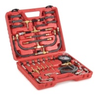 Pro Deluxe Manometer 0-140 PSI Fuel Injection Pressure Gauge Kit. NEW