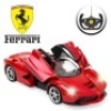 27MHz 1/14 Scale Kids Licensed Ferrari Model Remote Control Toy Car w/ 5.1 MPH Max Speed - Red. Appears New