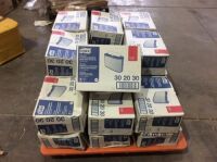 Lot of (24)&nbsp;Tork Xpress Countertop Multifold Hand Towel Dispensers, Stainless Steel