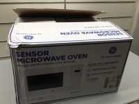 GE Sensor Microwave Oven. 1.6 CU. FT, 1,150 Watts. Appears New With Minor Dent On Back Corner. Tested