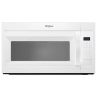 Whirlpool 1.7-cu ft Over-the-Range Microwave with Electronic Touch Controls - White. Appears New With Minor Dent On Back. See Pictures. Tested