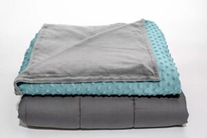 Quility Weighted Blanket with Soft Cover, 15 lbs, 60" x 80" 