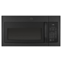 GE&nbsp;1.6-cu ft Over-the-Range Microwave (Black). E-Commerce Return. Tested