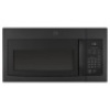 GE&nbsp;1.6-cu ft Over-the-Range Microwave (Black). E-Commerce Return. Tested