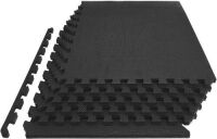 Prosource Fit Extra Thick Puzzle Exercise Mat Tiles, 24" x 24" x 1"&nbsp;