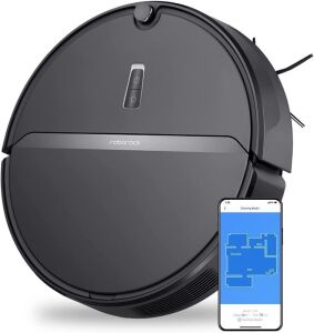 roborock E4 Robot Vacuum Cleaner, Internal Route Plan with 2000Pa Strong Suction, 200min Runtime, Carpet Boost