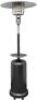 Hiland&nbsp;48,000 BTU Propane Patio Heater w/Wheels and Table, Hammered Silver