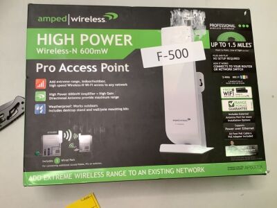 Amped Wireless Pro Access Point, Ecommerce Return