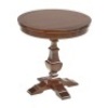 Pier1 Bradding Espresso Round End Table. NEW