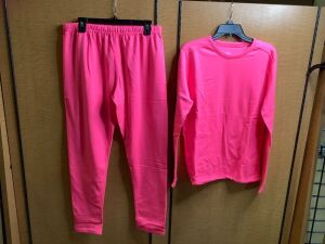 Lot of (2) Ladies XL Pink Thermal, Appears New