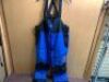 Gore-Tex Men's Bib Overalls, XL, Appears New
