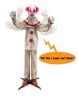 Scary Harry the Motion Activated Animatronic Killer Clown Halloween Prop, Appears New