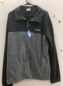 Columbia Mens Full Zip Fleece, XXL, Appears New