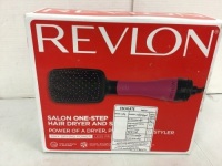Revlon Hair Dryer/Styler, Powers Up, E-Commerce Return