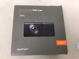 Apeman Dash Cam, Powers Up, E-Commerce Return