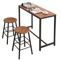 3-Piece Pub Table Set with 2 Bar Stools