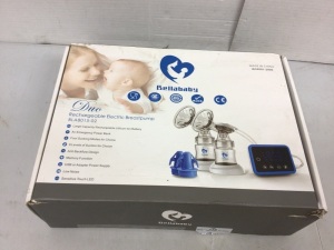 BellaBaby Rechargeable Electric Breast Pump, Powers Up, E-Commerce Return