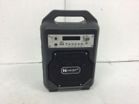 HIKEP Portable Karaoke Machine, No Accessories, Powers Up, E-Commerce Return