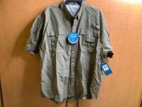 Columbia Bahama II Short Sleeve Shirt, Men's XL, Appears New