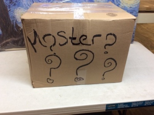 Mystery Box. Full of New Small Items. 20.5x16.5x15. Weighs 40.2 Pounds