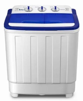ZOKOP XPB50-RS5 16Lbs Semi-Automatic Twin Tube Washing Machine