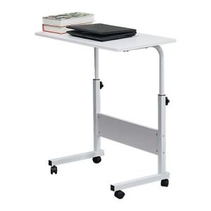 Adjustable Rolling Overbed Table 