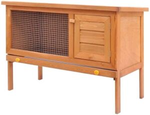 vidaXL Outdoor Rabbit Hutch 