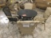 Pier1 Outdoor Dining Table with (4) Chairs. Appears New