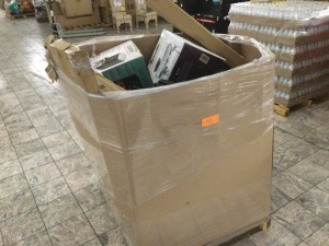 Unsorted and Untouched Pallet of AMZN Returns. SEE PICTURES. This is a pallet straight off a truck