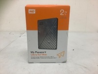 WD My Passport For Mac Hard Drive 2TB, Untested, E-Commerce Return