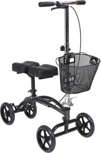 Drive Medical 796 Dual Pad Steerable Knee Walker with Basket