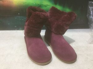 Ugg Koolaburra Fur Boots, Size 8 