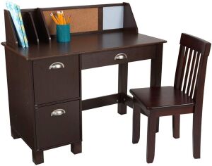 KidKraft Wooden Study Desk with Chair 