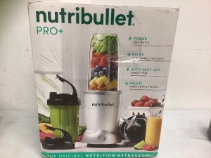 NutriBullet Pro+, Untested, Appears New