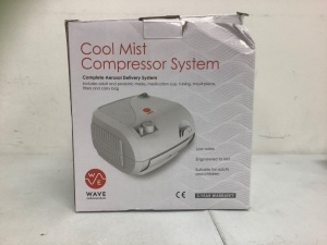 Cool Mist Compressor System, Untested, E-Commerce Return