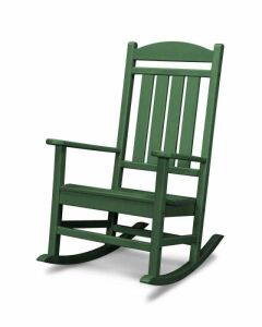 Polywood Green Presidential Rocking Chair