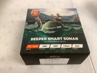 Deeper Smart Sonar CHIRP Portable Fish Finder, Appears New