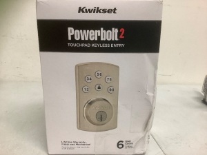 Kwikset Powerbolt 2 Touchpad Keyless Entry, Appears New