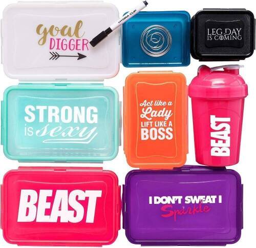 Case of (12) Hydra Cup Meal Prep Combo Packs&nbsp;
