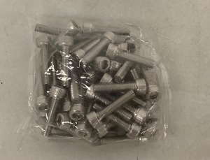 Mellewell Socket Screw, 50 Pack, Appears New