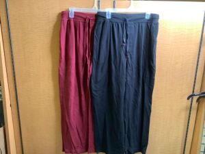 Lot of (2) Fruit of the Loom Thermal Sleep pant, Large, New