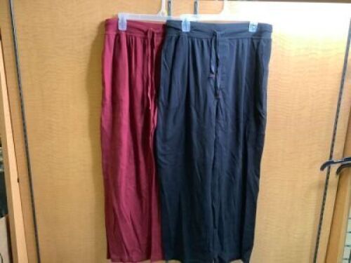 Lot of (2) Fruit of the Loom Thermal Sleep pant, Large, New