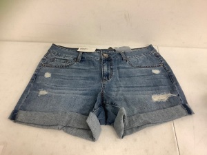 Natural Reflections Womens Denim Shorts, Size 12, Appears New