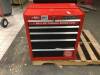 2000 Series 26.5-in W x 34-in H 5-Drawer Steel Rolling Tool Cabinet. New with Denton Bottom Right Side.&nbsp;Bottom Drawer still opens