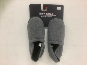 Sky Sole Boys Slippers, Large 2-3, Appears New