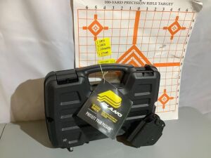 Plano SE Series Single Pistol Accesory Case, 100 Yard Rifle Target, Ecommerce Return, Missing Clip