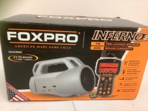 Foxpro Inferno Electronic Game Call, Untested, E-Commerce Return
