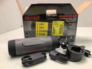 Mr Steak Soundbeam, Grill Light with Bluetooth Speaker, Ecommerce Return
