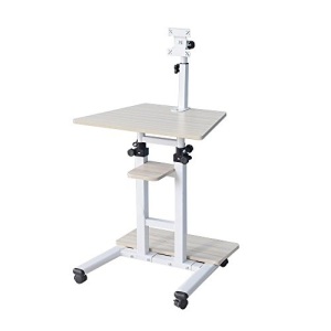 Adjustable Mobile Standing Desk